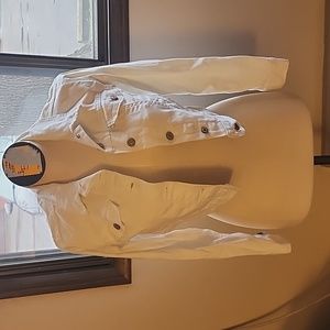 LEVI'S jackett white size small